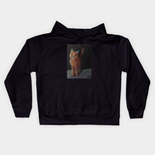 Standing Cat Kids Hoodie